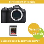 Canon eos r6 mark ii cam�ra + sandisk 512 go extreme sd card pro cfexpress type b