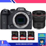 Canon eos r7 + rf 14 - 35mm f4 l is usm + 3 sandisk 128gb extreme pro uhs - ii sdxc 300 mb / s + ebook ...