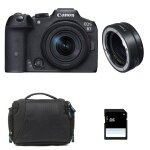 Canon eos r7 + rf - s 18 - 150mm f3. 5 - 6. 3 is stm garanti 3 ans + sac + carte sd 8 go + bague ef - ...