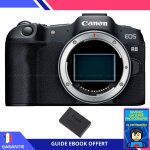 Canon eos r8 + 1 canon lp - e17 + ebook  devenez un super photographe  - appareil photo canon