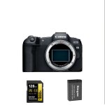 Canon eos r8 botier + batterie kingma 1040mah (canon lp - e17) + carte mmoire sdxc lexar 64 go professional ...