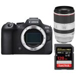 Canon r6 ii botier + rf 70 - 200 mm f2. 8 l is usm + sandisk 128 go extreme pro sdxc uhs - ii u3 300 ...