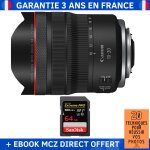 Canon rf 10 - 20mm f / 4 l is stm + 1 sandisk 64gb extreme pro uhs - ii sdxc 300 mb / s + ebook '20 techniques ...