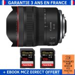 Canon rf 10 - 20mm f / 4 l is stm + 2 sandisk 128gb extreme pro uhs - ii sdxc 300 mb / s + ebook '20 ...