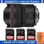 Canon rf 10 - 20mm f / 4 l is stm + 3 sandisk 128gb extreme pro uhs - ii sdxc 300 mb / s + ebook '20 ...
