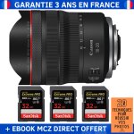 Canon rf 10 - 20mm f / 4 l is stm + 3 sandisk 32gb extreme pro uhs - ii sdxc 300 mb / s + ebook '20 techniques ...