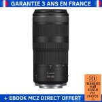 Canon rf 100 - 400 mm f5. 6 - 8 is usm + ebook '20 techniques pour russir vos photos' - objectif canon ...