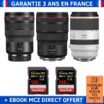 Canon rf 15 - 35mm f / 2, 8l is usm + canon rf 24 - 70mm f / 2, 8l is usm + canon rf 70 - 200mm f / 2, ...