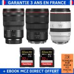 Canon rf 15 - 35mm f / 2, 8l is usm + canon rf 24 - 70mm f / 2, 8l is usm + canon rf 70 - 200mm f / 2, ...
