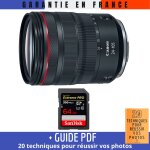 Canon rf 24 - 105 mm f / 4l is usm + 1 sandisk 64gb extreme pro uhs - ii 300 mb / s + guide pdf '20 techniques ...