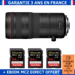 Canon rf 24 - 105mm f2. 8 l is usm z + 3 sandisk 64gb extreme pro uhs - ii sdxc 300 mb / s + ebook '20 ...