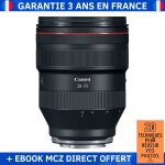 Canon rf 28 - 70 mm f / 2l usm + ebook '20 techniques pour russir vos photos' - objectif canon rf