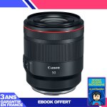 Canon rf 50 mm f1. 2l usm + ebook 'devenez un super photographe