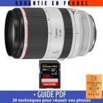 Canon rf 70 - 200 mm f / 2, 8l is usm + 1 sandisk 128gb uhs - ii 300 mb / s + guide pdf '20 techniques ...