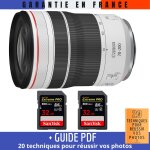 Canon rf 70 - 200mm f / 4l is usm + 2 sandisk 32gb uhs - ii 300 mb / s + guide pdf '20 techniques pour ...
