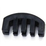 Caoutchouc 4 / 4 violon dentranement sourdine noir