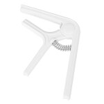 Capo pour guitare electrique et ukull non glissement portable de silicone et de plastique qui s'adapte ...