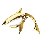 Capodastre de guitare acoustique classique, accessoires de guitare, design en forme de requin, pince ...