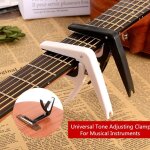 Capodastre de guitare acoustique classique en alliage d'aluminium, haute qualité, changement rapide de ... Capodastre de guitare acoustique classique en alliage d'aluminium, haute qualité, changement rapide de ...