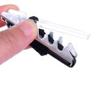 Capodastre de guitare acoustique electrique a changement rapide, une pi�ce, accessoires en m�tal + nylon1 ...