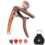 Capodastre pour guitares electriques et acoustiques 6 / 12 cordes, banjo ukulélé basse avec médiators ... Capodastre pour guitares electriques et acoustiques 6 / 12 cordes, banjo ukulélé basse avec médiators ...