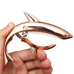 Capodastre de guitare electrique, changement rapide, forme de requin, dclencheur de pince pour guitare ...