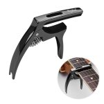 Capodastre de guitare multifonctionnel 3 en 1, en alliage d'aluminium, extracteur de broches de pont, ...