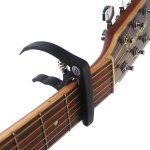 Capodastre de guitare en plastique pour 6 cordes, acoustique, electrique classique, basse, ukulele, pince ... Capodastre de guitare en plastique pour 6 cordes, acoustique, electrique classique, basse, ukulele, pince ...
