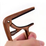 Capodastre de guitare portable en alliage de zinc, clip de variation de tonalit�, design ergonomique ...