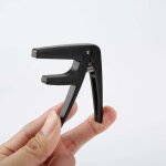 Capodastre en plastique pour guitare electrique classique acoustique a 6 cordes pince de réglage pour ... Capodastre en plastique pour guitare electrique classique acoustique a 6 cordes pince de réglage pour ...