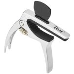 Capodastre professionnel 3 en 1 pour guitare acoustique et electrique, en alliage de zinc, a usages multiples, ...