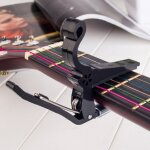 Capodastre universel pour guitare acoustique classique, accessoires, changement rapide, clé de serrage, ... Capodastre universel pour guitare acoustique classique, accessoires, changement rapide, clé de serrage, ...