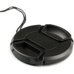 Capuchon d'objectif d'appareil photo, Ø 58 mm de diamtre, capuchon de protection a clipser, compatible ...