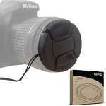 Capuchon d'objectif snap - on de 46 mm, ressorts extra solides, couvercle de protection pour appareil ...