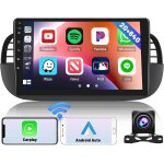 Carplay autoradio android 15 pour fiat panda 2013 - 2020, 6, 2 pouces ecran tactile avec sans fil carplay ...