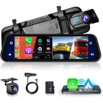 Carplay rétroviseur dashcam bluetooth sans fil android auto ecran tactile 9, 66 pouces rétroviseur dash ... Carplay rétroviseur dashcam bluetooth sans fil android auto ecran tactile 9, 66 pouces rétroviseur dash ...