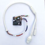 Carte d'alimentation poe avec cble lan pour camra ip rseau hikvision, 48v