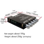 Carte d'amplificateur de caisson de basses bluetooth zk - tb21 5. 0 100 50wx2 + 2. 1 w canaux, module ... Carte d'amplificateur de caisson de basses bluetooth zk - tb21 5. 0 100 50wx2 + 2. 1 w canaux, module ...