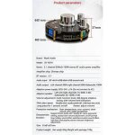 Carte d'amplificateur de puissance bluetooth zk - r21e, 2. 1 canaux stro 2x50w + 100w subwoofer, module ...