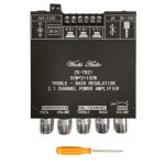 Carte d'amplificateur de puissance bluetooth zk - tb21, 2. 1 canaux stro 2x50w + 100w, module d'amplificateu ...