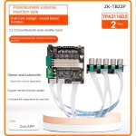 Carte d'amplificateur de puissance bluetooth zk - tb22p, 2. 1 canaux, 2x50w + 100w, module potentiomtre ...