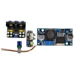 Carte d'amplificateur de puissance lm1875 avec module de convertisseur cc lm2596