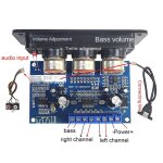 Carte d'amplification numérique bleue 2. 1 canaux x25w + 50w bt5. 0, panneau d'amplification de classe ... Carte d'amplification numérique bleue 2. 1 canaux x25w + 50w bt5. 0, panneau d'amplification de classe ...