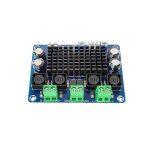 Carte d'amplification numrique stro haute puissance xh - a283 w + 100w, 100 canaux, panneau d'amplification ...