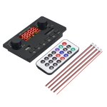 Carte d�codeur 5. 0 80w + 2x40w, compatible bluetooth, avec �cran couleur, t�l�commande, support mp3 ...