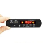 Carte d�codeur lecteur mp3 mains libres 2x3w 12v, amplificateur 5. 0 compatible bluetooth, module radio ...