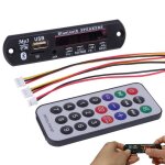 Carte de d�codeur mp3 bluetooth 5. 0, sans perte, module de carte de d�codeur, prise en charge usb fm, ...