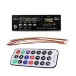 Carte d�codeur mp3 usb sans fil, compatible bluetooth, accessoires de haut - parleur, �cran couleur 12v, ...