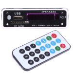 Carte dcodeur mp3 wma 5. 0 sans fil compatible bluetooth, cran couleur, module audio fm 12v pour voiture, ...