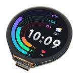 Carte de dveloppement de microcontrleur rp2040 avec cran lcd tactile rond de 1. 28 pouces, taille ...